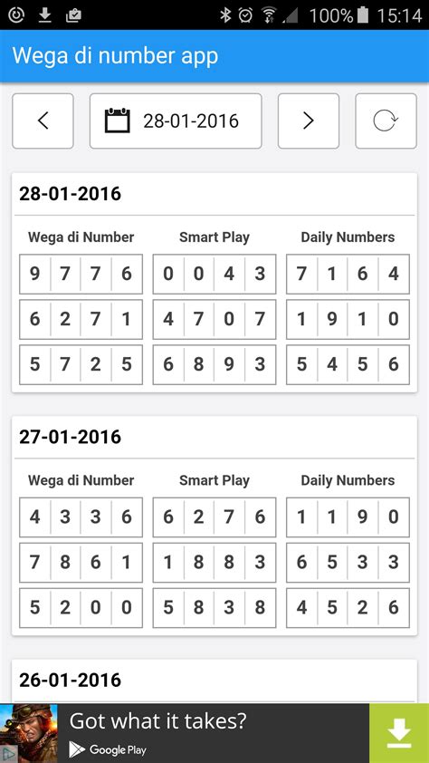 wega di number santo domingo|Lucky Seven Lottery Results.
